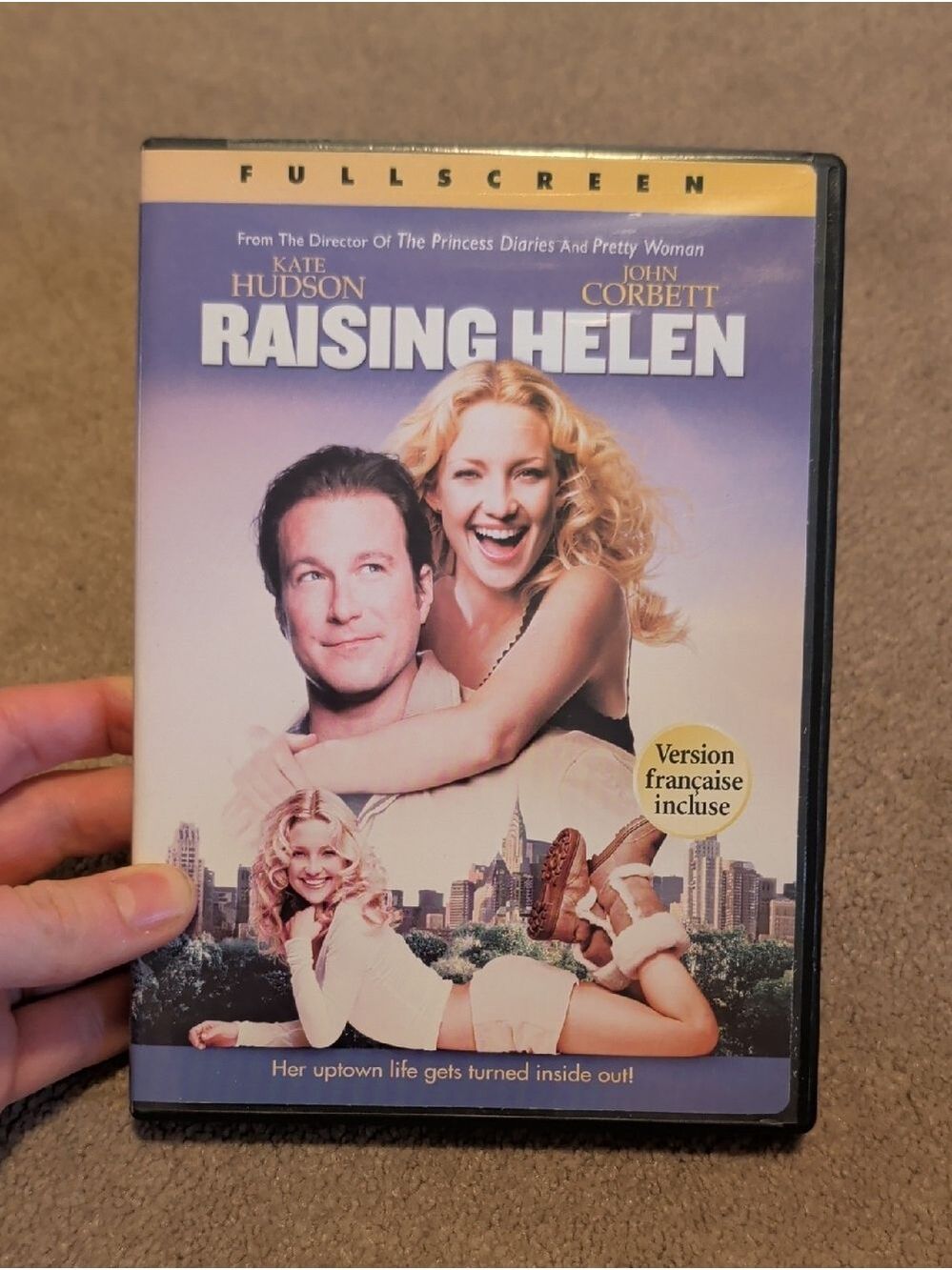💜 5/$20 Raising‎ Helen DVD - Kate Hudson John Corbett - Purple Cover